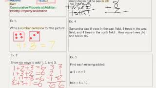 Saxon Math 1: Review of Addition
