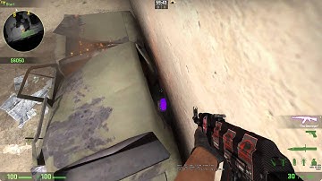 CS GO How to stuck C4 in de_dust2
