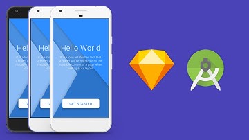 Splash Screen in Sketch App and Android Studio XML Tutorial