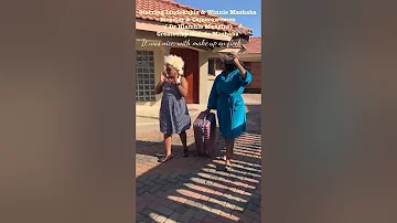 My sister is a thief 😆😆😆 Winnie & Lindokuhle Mashaba