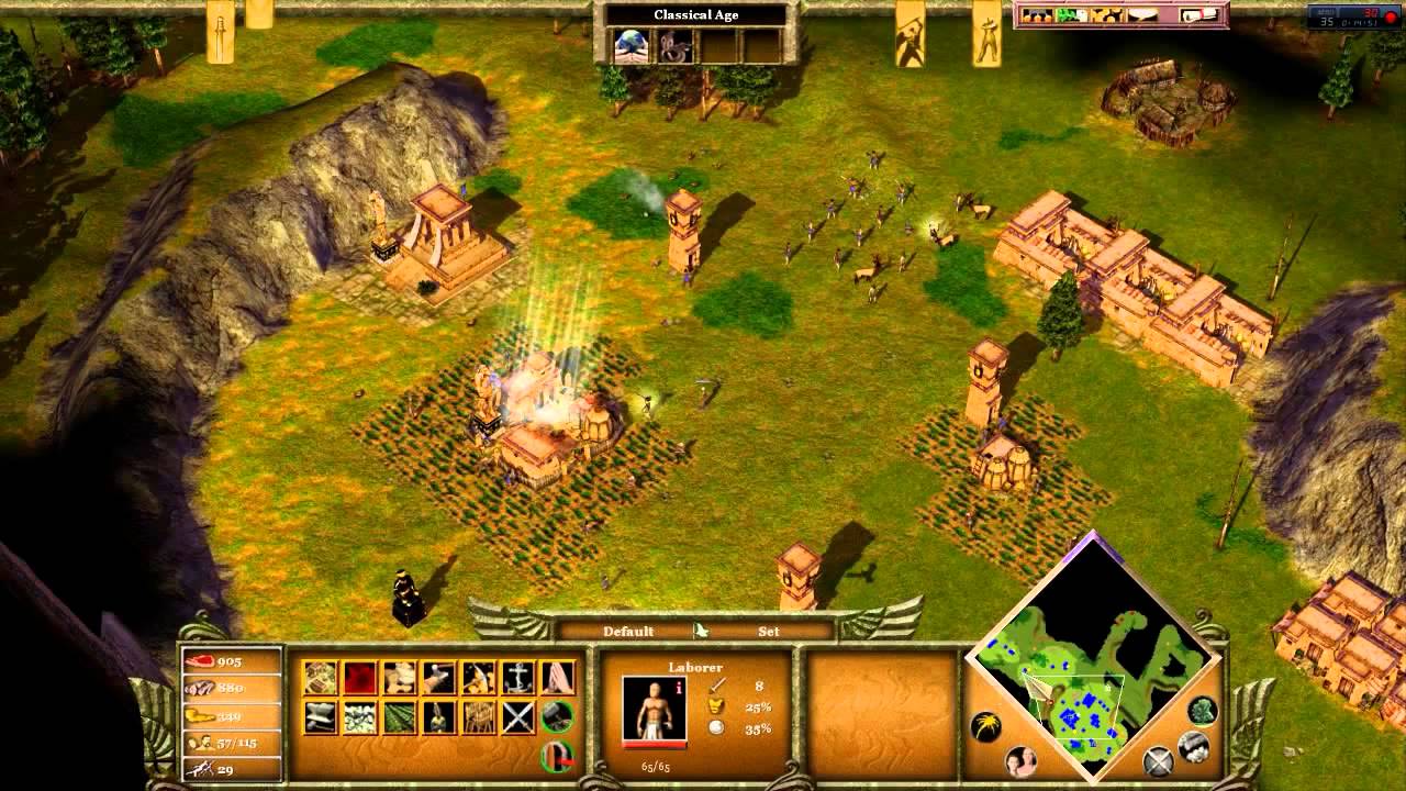 gaming logo Age of Mythology - Intermediate Skirmish