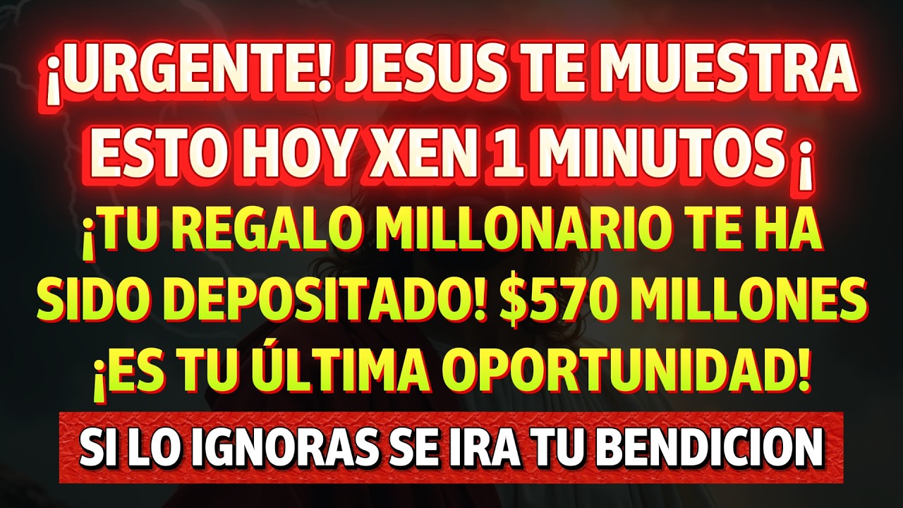 ¡URGENTE! DIOS DICE: MIGUEL REVELA LO QUE SUCEDERÁ HOY — ES SOBRE UN DINERO QUE TE LLEGARÁ 💫