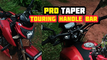 protaper touring handle bars in tvs Apache rtr200 4v | tvs apache rtr200 4v modified | touring