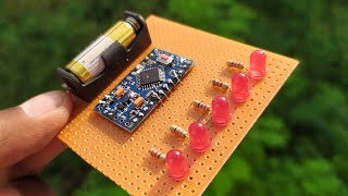 Arduino LED Chaser | 20 LED Patterns For Arduino | Code in Description