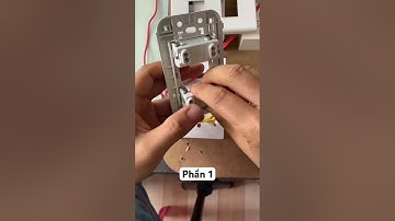 Cách đấu taplo 1 công tắc 1 ổ cắm panasonic #suadiennha #suadiennuoc #hocdiennha