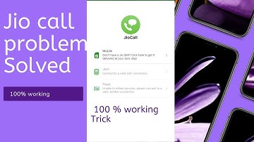 Jio call problem solution 100% working trick /jiofi detect problem
