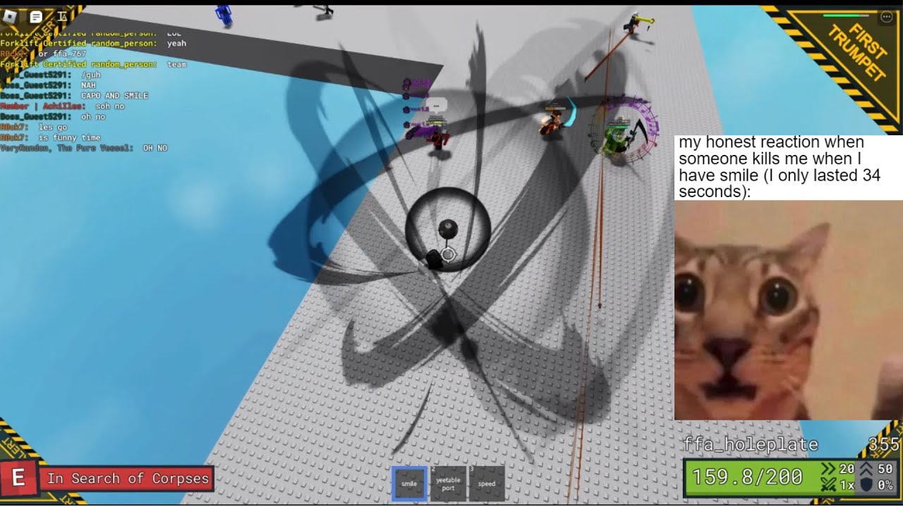 Item asylum 34 second smile merge - YouTube