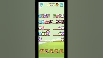 Cat Sort Level 997 with Puzzle_Daddy