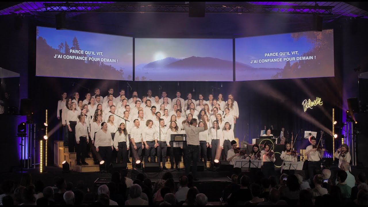 Chorale Psalmodie - Parce qu'il vit (Because He Lives)