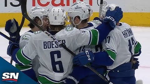 Canucks Stun Stars With THREE Last-Minute Goals To Force OT
