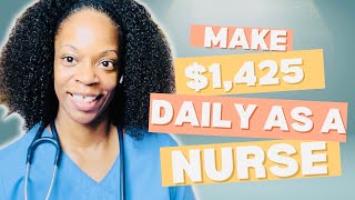 Registered Nurse| Day In The Life of A Home Health Nurse| How I Made $1425.00 In Less Than 8 Hours💰💵