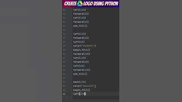 Google Drive Logo using Python Turtle #shorts #python #pythonturtle #facebook #facebooklogo