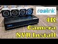 Reolink 4K Camera System Review and How to Install | RLK8-800B4