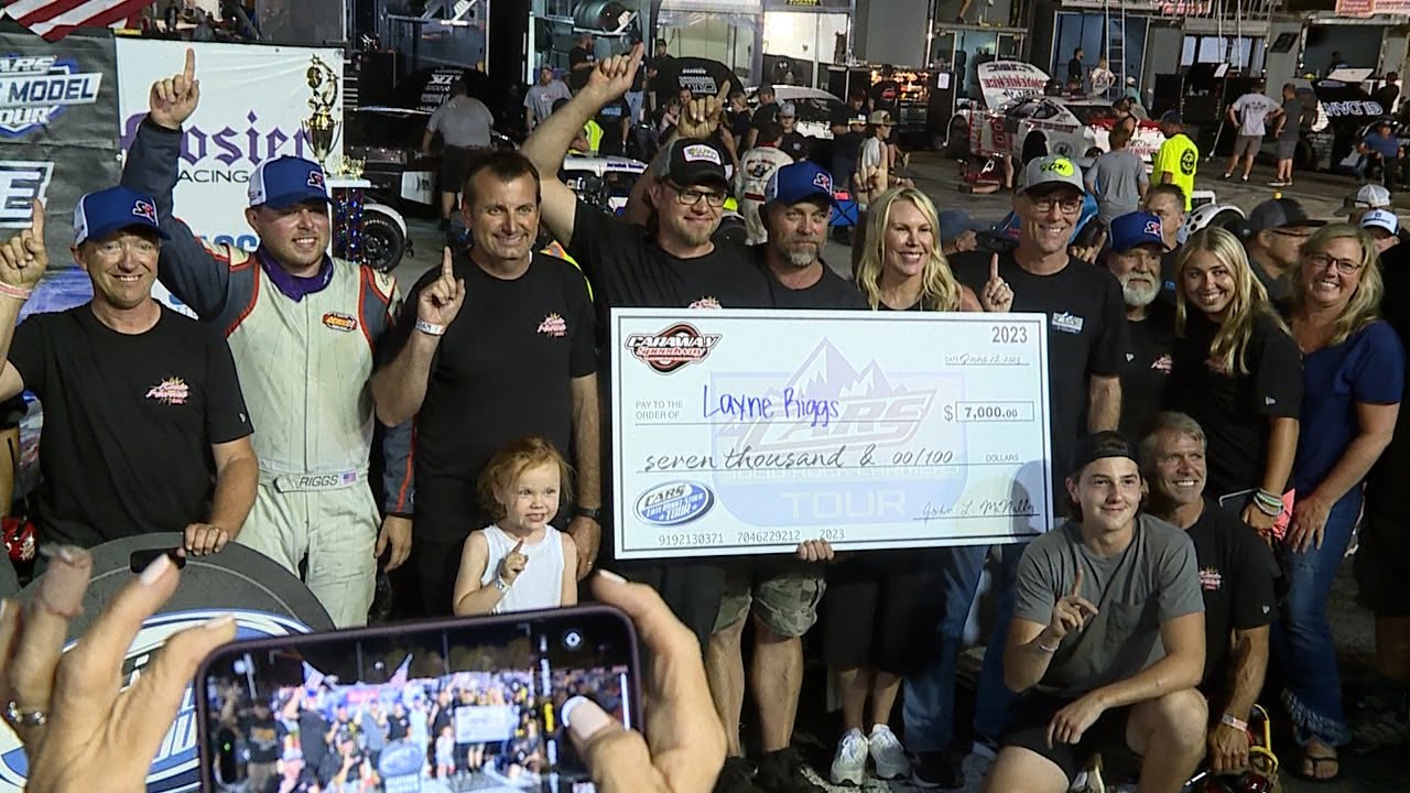 LAYNE RIGGS WINS, DQ’d in CARS TOUR RACE AT CARAWAY DRIVING FOR KEVIN ...