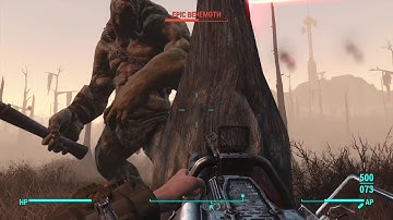 Fallout 4 - One way to kill a Behemoth