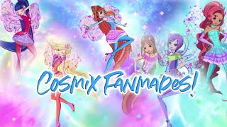 Winx Club Season 8 - All Cosmix Transformations (FANMADE) - English Dub