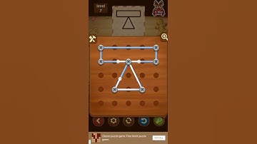Line Puzzle String Art Pine Level 7