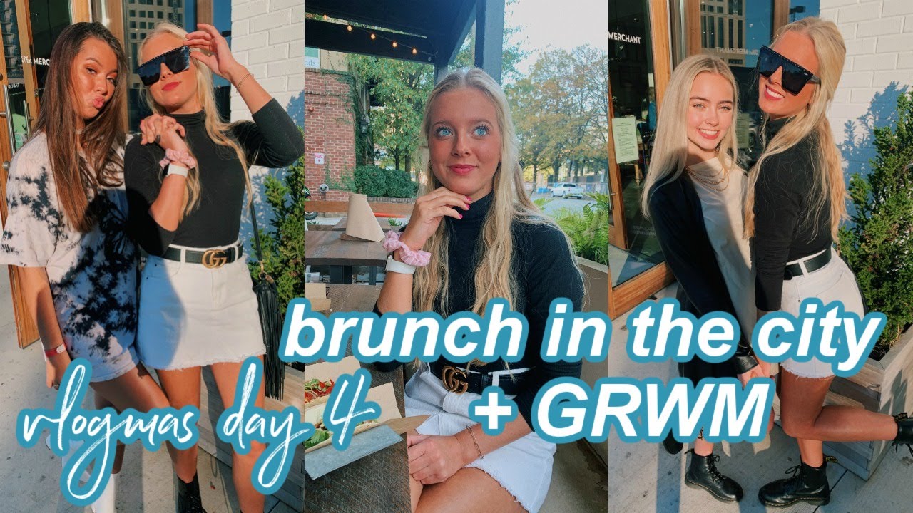 dinner in atlanta + grwm for frat mixer YouTube