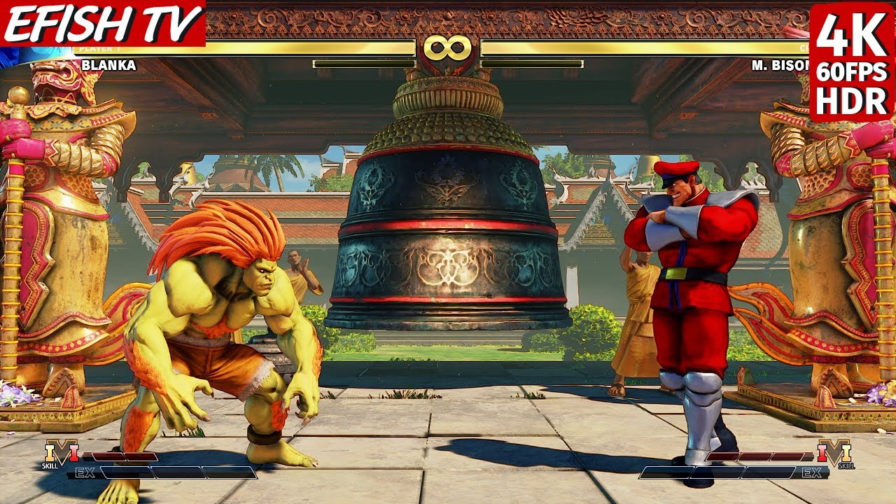 Street Fighter IV - Blanka vs M.Bison - Vidéo Dailymotion