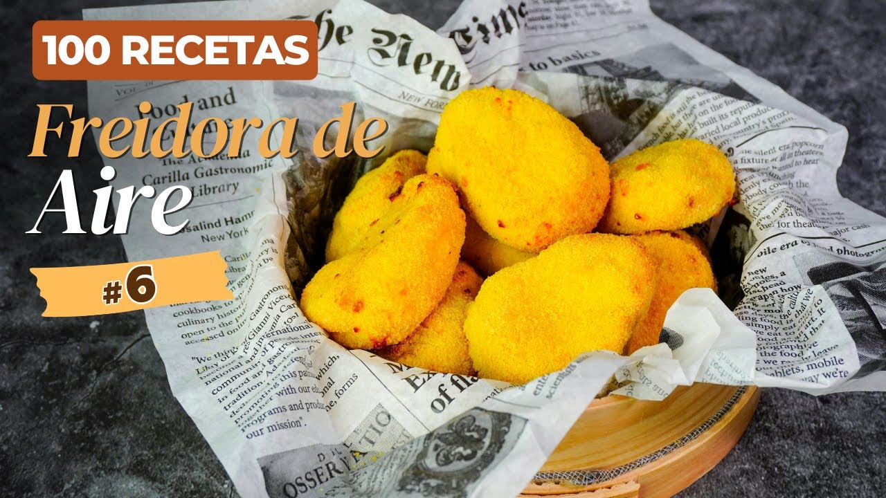  Nuggets De Pollo Caseros En Freidora De Aire! ¡Buenísimoss!!! 🫣 -  100 Recetas En Airfryer