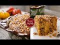 Тыквенный Пирог с Финиками и Ореховой Крошкой | Pumpkin Streusel Cake | Tanya Shpilko