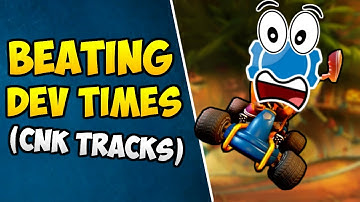 Beating All Developer Time Trials in Crash Team Racing Nitro Fueled (Part 2 - CNK Tracks)