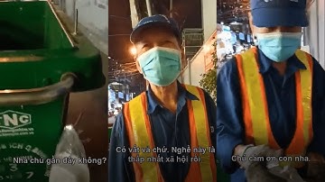 Nỗi khó nhọc qua câu chuyện kể của chú công nhân quét rác | Đi cùng Linh