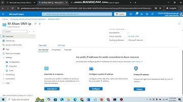 How to dissociate VM public IP on Azure