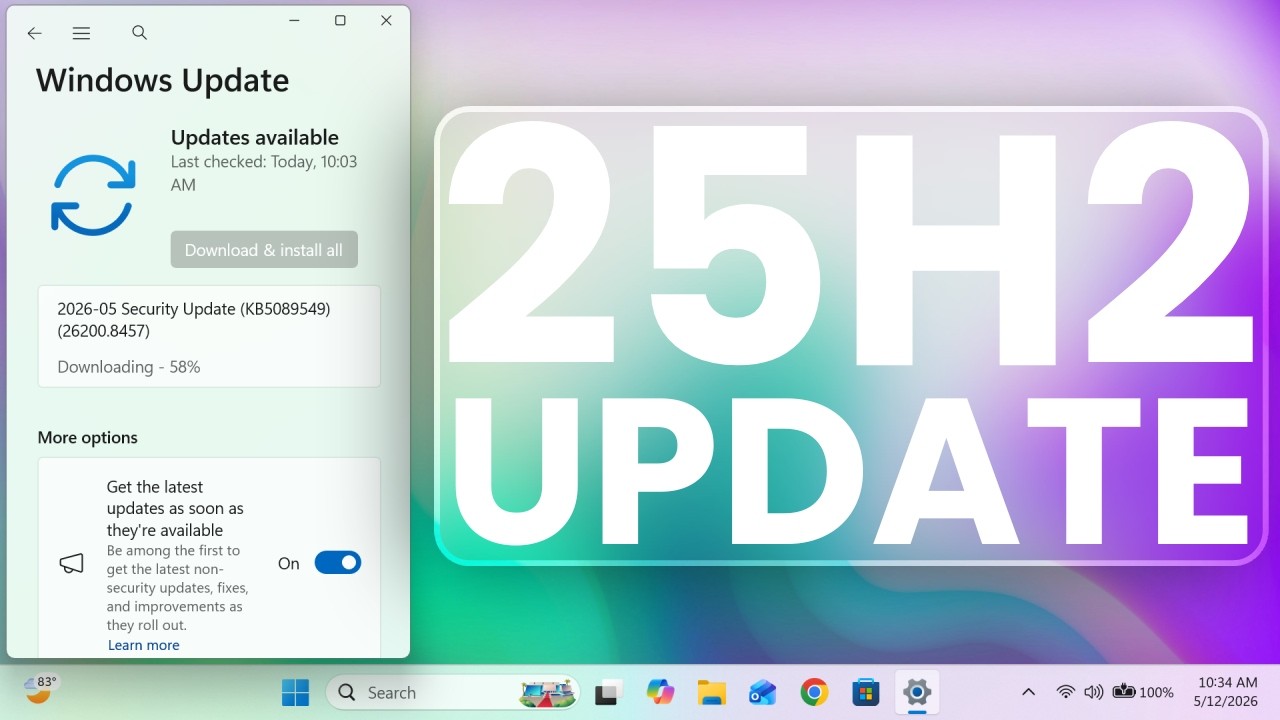 Windows 11 25H2 Spring Update Build 26200.8457 - New Features, Explorer ...