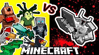 Ferrous Wroughtnaut Vs. Ice and Fire Monsters in Minecraft