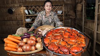 '' Mud crabs recipes '' Mother and daughter cooking  Countryside life TV