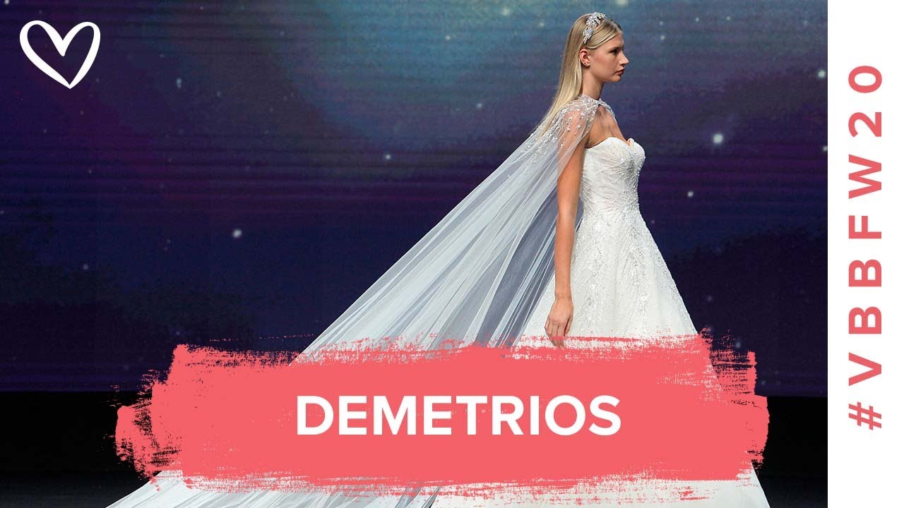 DEMETRIOS 2021 | VBBFW Valmont Barcelona Bridal Fashion Week 2020 - YouTube