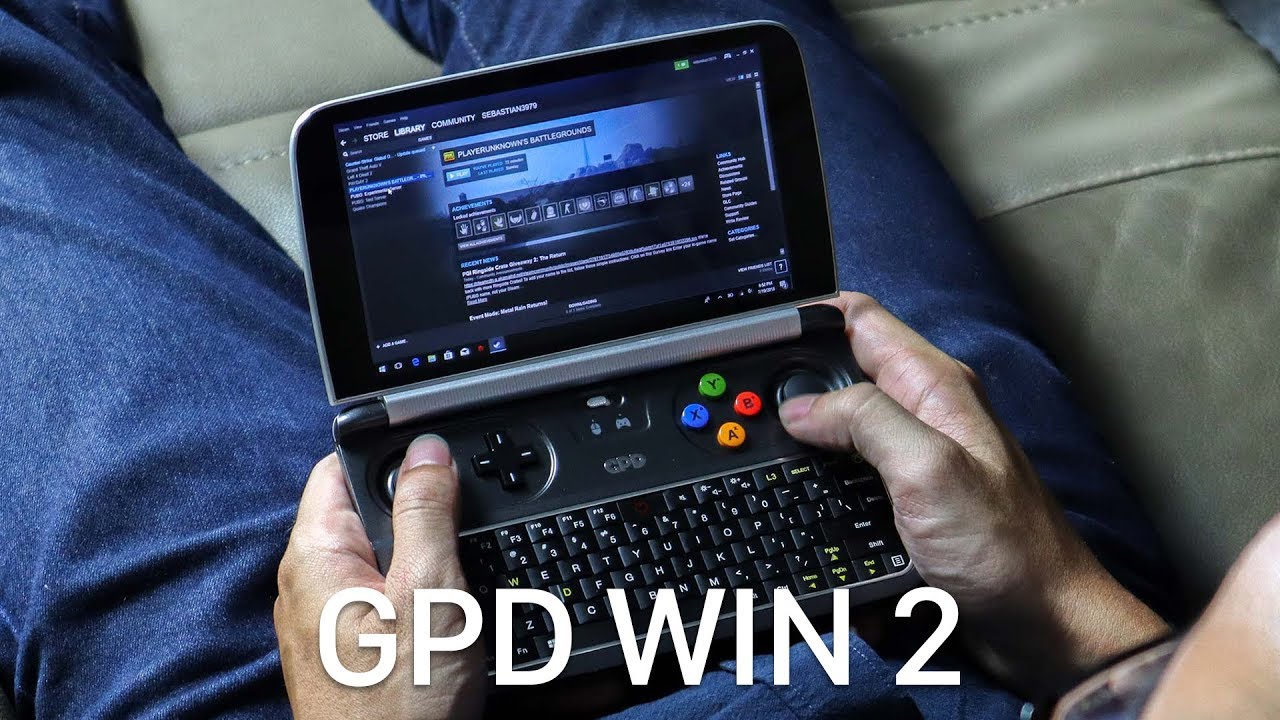 gpd win 2  Update 2022  Trên tay laptop GPD Win 2: chạy Windows 10, 460 gram, chơi được PUBG, GTA V, 17 triệu