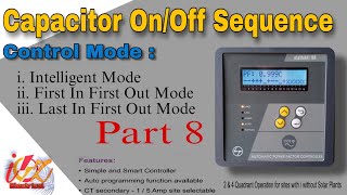 How APFC Controler On or Off the Capacitor bank | Part 8 | Capacitor Switching Sequence