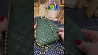 У меня зеленые глаза. А у вас?Сумки сама шью и сама продаю. #bag #leatherbag