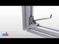 Connect aluminum profiles with angle fasterners