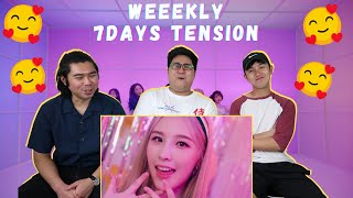 [MV] Weeekly (위클리) - 7days Tension(텐션업) REACTION (FUNNY FANBOYS)