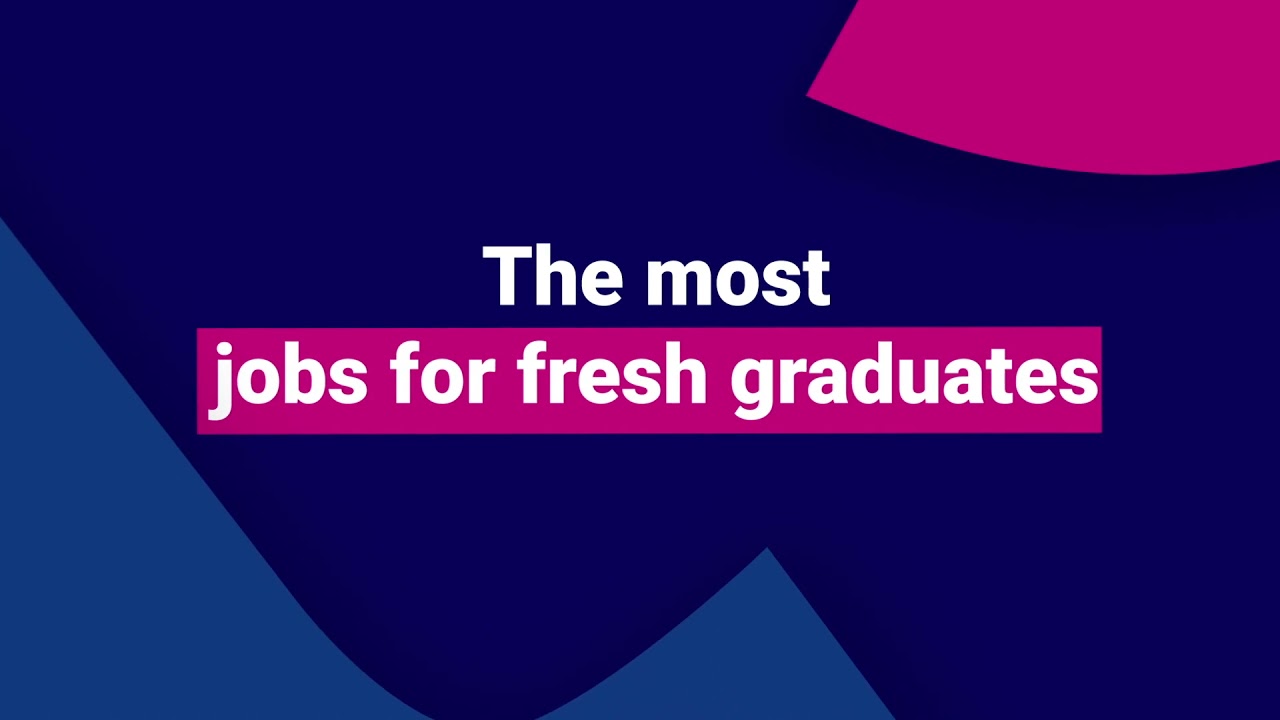 JobStreet Find the MOST Fresh Graduate Jobs YouTube