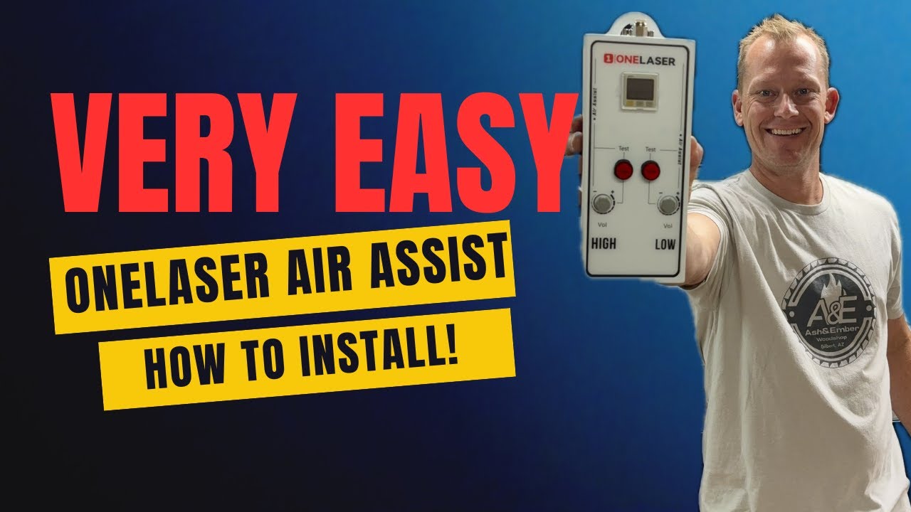 ONELaser Air Assist Install on Hydra Series Laser