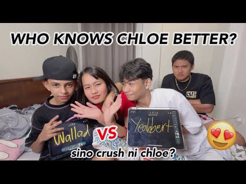 Who Knows CHLOE Better CRUSH REVEAL