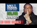 Never get denied again with navy federal   automatic approvals