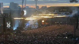 Rammstein - Du Hast live Brussel 3 aug 2023