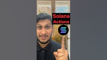 Solana new Actions and blinks