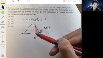 2018 AP Statistics Practice Exam Multiple Choice Questions #34-36