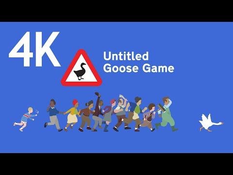 Видео: Untitled Goose Game ⦁ Полное прохождение ⦁ Без комментариев ⦁ 4K60FPS