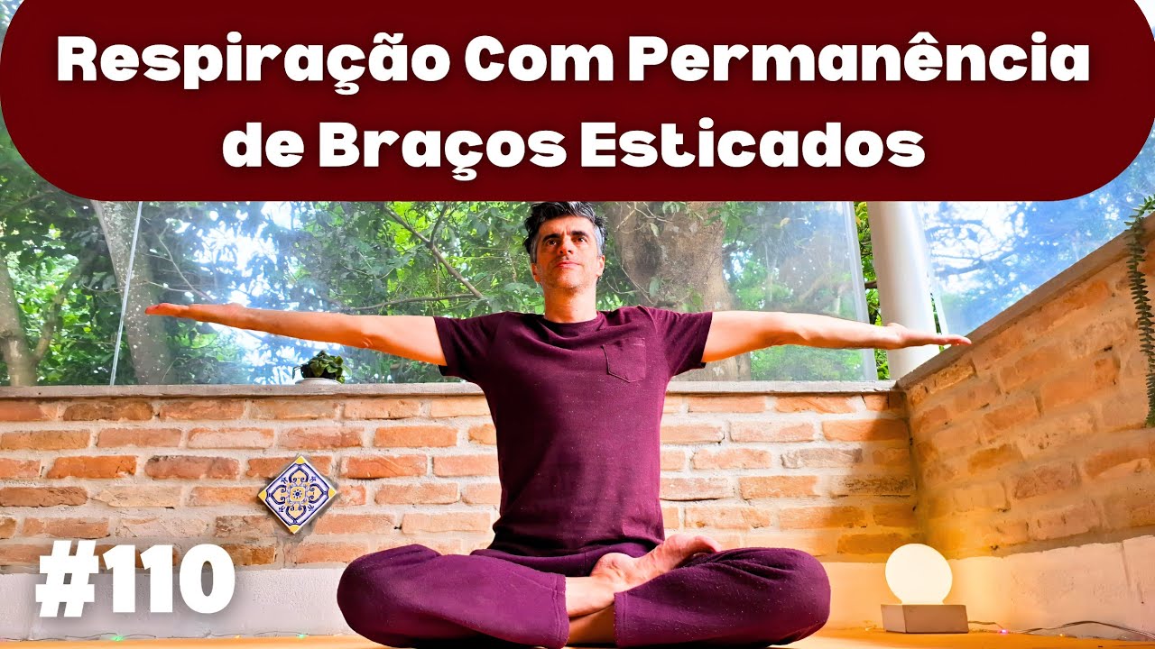 Respiração com Permanência de Braços Esticados - 365 Posturas Fáceis de Yoga