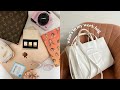 What's in my Work Bag | Medium White Telfar | Social Media Manager Work Essentials