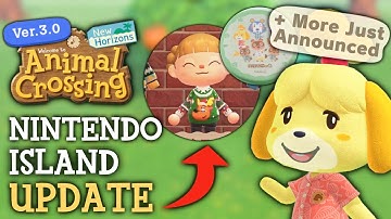 Nintendo Island UPDATE + More News Revealed - Animal Crossing New Horizons
