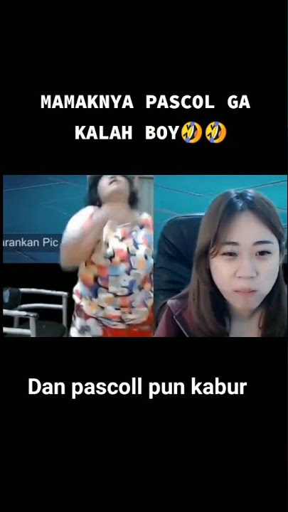 Mamak pascol goyang tiktok bikin ngakak🤣 #pascol #tiktok #short