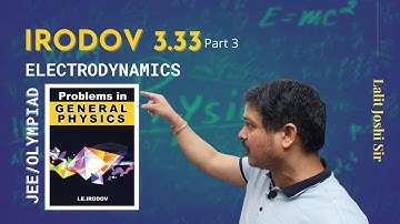 IE irodov 3.33 (Part 3) | Potential due to a disc | Lalit Joshi Sir